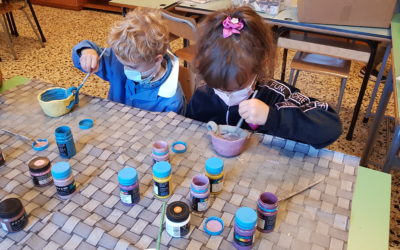 Laboratorio con la tecnica a colombino