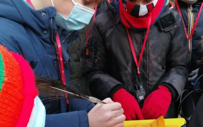 A spasso per la città a caccia di animali fantastici